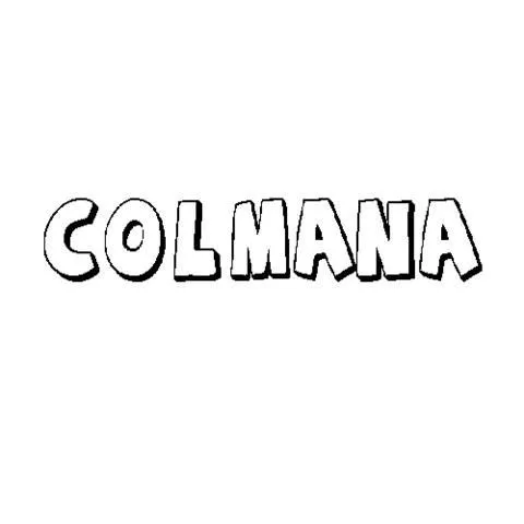 COLMANA: Dibujos para colorear