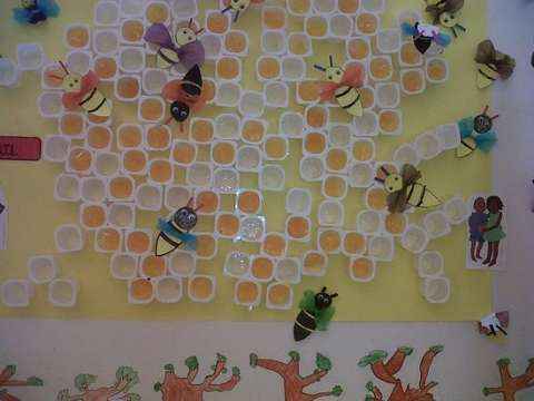 Como hacer un panal de abejas con foami - Imagui Como hacer un panal de abejas con foami - Imagui