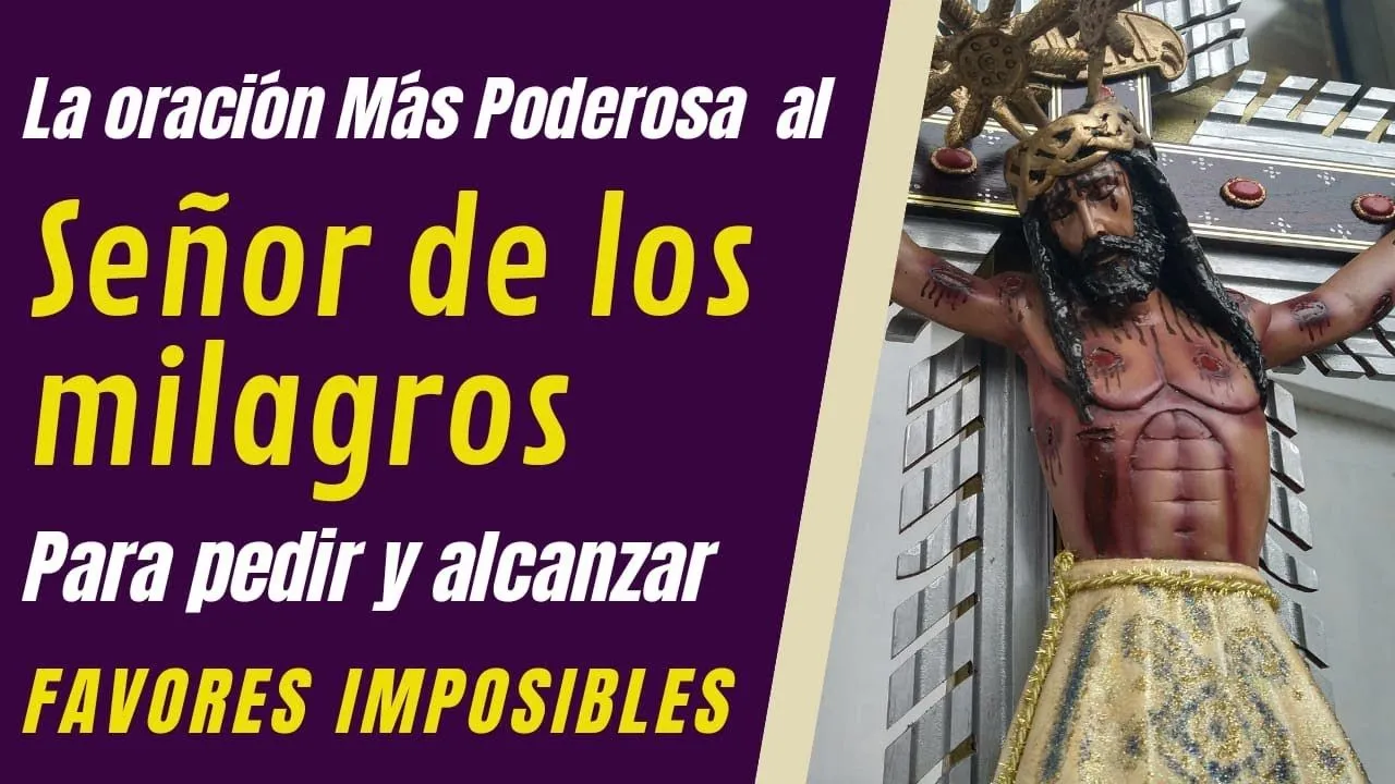 Dónde se coloca el Señor de los Milagros?