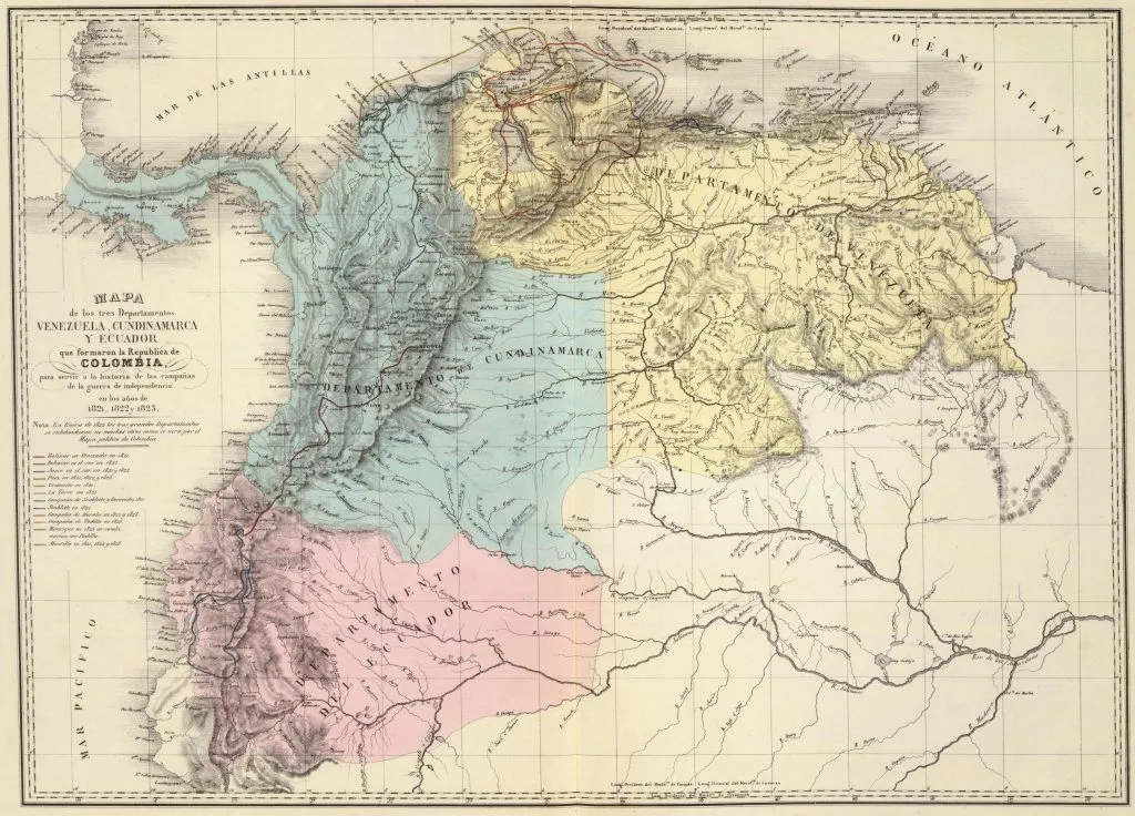 La Gran Colombia de Bolívar: un viaje en el tiempo para recordar La Gran Colombia de Bolívar: un viaje en el tiempo para recordar