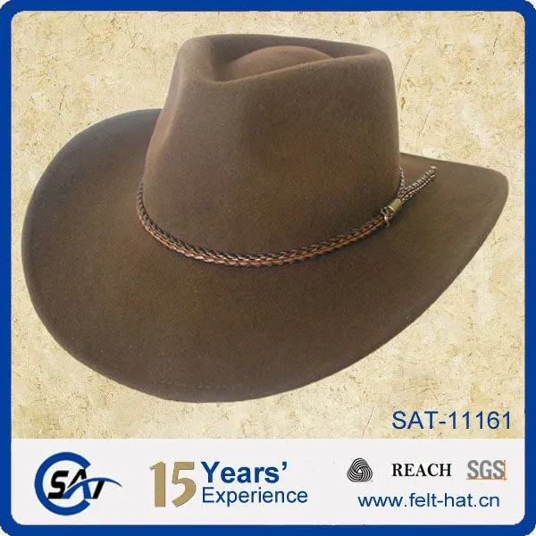Color camel 100% de fieltro de lana sombrero de vaquero-Sombreros ... Color camel 100% de fieltro de lana sombrero de vaquero-Sombreros ...