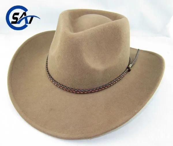 Camel color 100% de fieltro de lana sombrero de vaquero-Sombreros ... Camel color 100% de fieltro de lana sombrero de vaquero-Sombreros ...