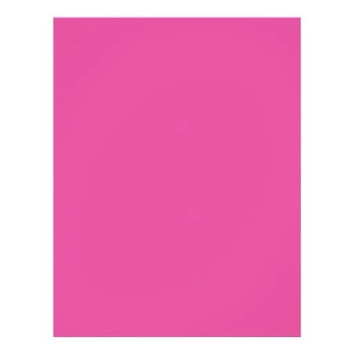 Color de fondo - fucsia flyer personalizado de Zazzle.