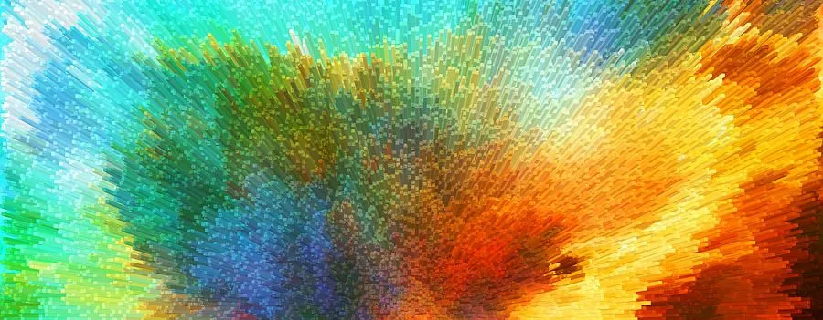 Color Infinity - Abstract Art By Sharon Cummings by Sharon Cummings