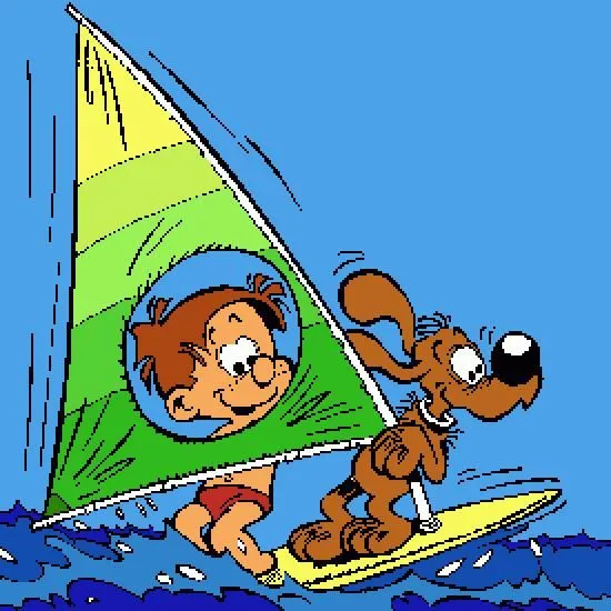 Dibujo de vacaciones junto al mar: Junta paseo - Dibujos: verano y ...