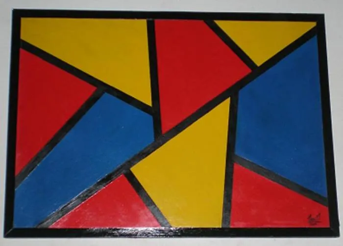 Pintura cuadros de colores - Imagui