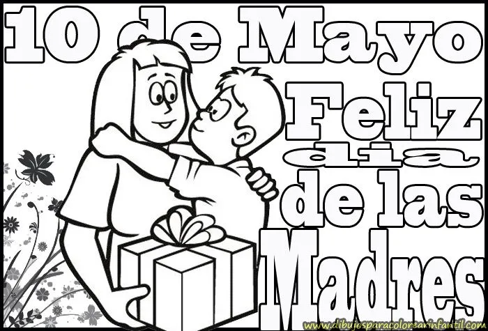 Colore@ conmigo": 27 de Mayo "Día de la Madre"