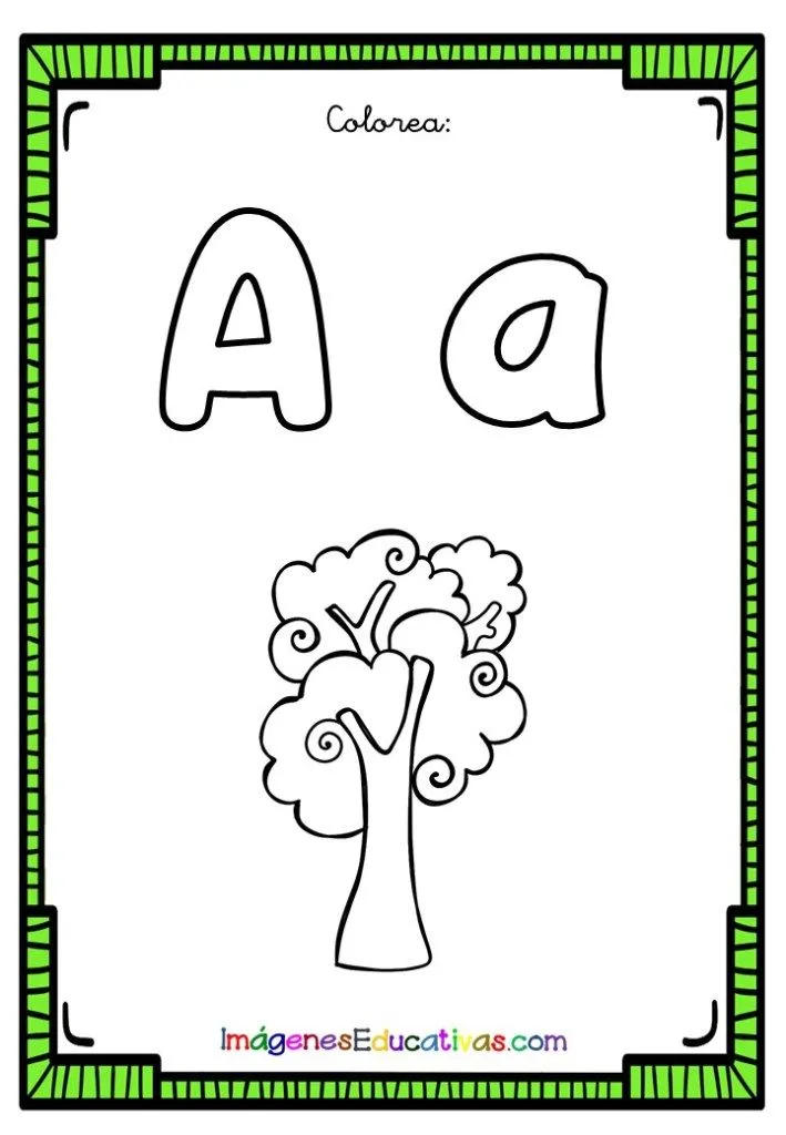 COLOREA EL ABECEDARIO – Imagenes Educativas COLOREA EL ABECEDARIO – Imagenes Educativas
