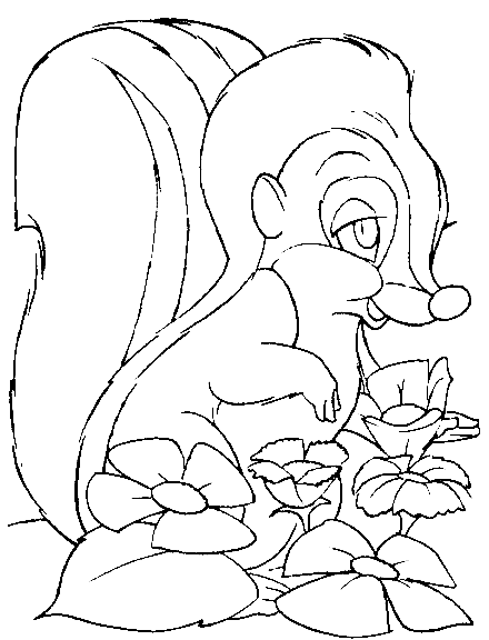 Dibujos para colorear de zorrillos - Imagui Dibujos para colorear de zorrillos - Imagui