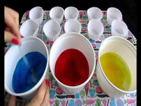 Colorea cápsulas de papel para muffins, cupcakes, magdalenas ... Colorea cápsulas de papel para muffins, cupcakes, magdalenas ...