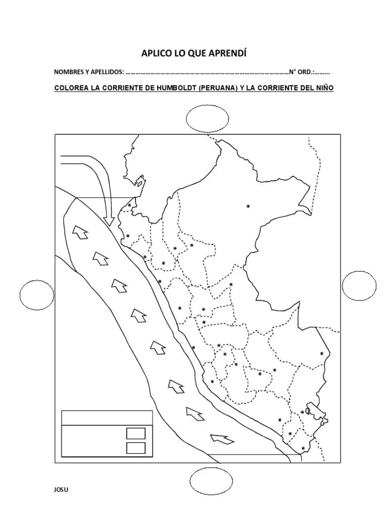 Colorea La Corriente Peruana y La Corriente Del Niño | PDF | El niño | Herida Colorea La Corriente Peruana y La Corriente Del Niño | PDF | El niño | Herida