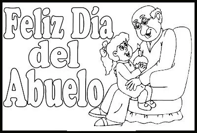 COLOREA TUS DIBUJOS: Día del abuelo para colorear y pintar COLOREA TUS DIBUJOS: Día del abuelo para colorear y pintar