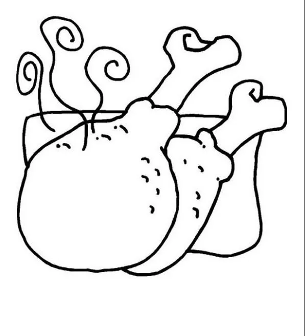 COLOREA TUS DIBUJOS: Comida para colorear