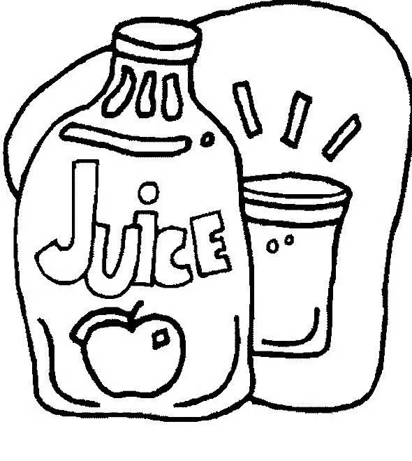 COLOREA TUS DIBUJOS: Bebidas para colorear