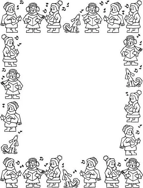 COLOREA TUS DIBUJOS: Bordes para colorear e imprimir COLOREA TUS DIBUJOS: Bordes para colorear e imprimir