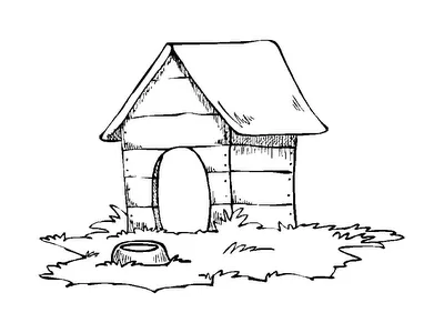 COLOREA TUS DIBUJOS: Casas de Perro para colorear COLOREA TUS DIBUJOS: Casas de Perro para colorear
