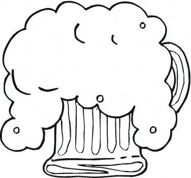 COLOREA TUS DIBUJOS: Cervezas para colorear COLOREA TUS DIBUJOS: Cervezas para colorear