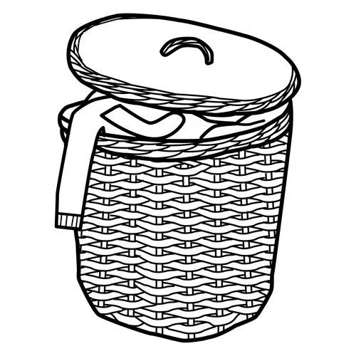 COLOREA DIBUJOS DE CESTOS