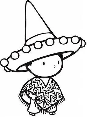 COLOREA TUS DIBUJOS: Charros para colorear