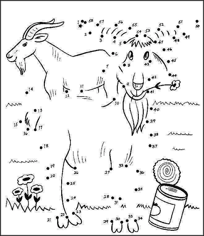 COLOREA TUS DIBUJOS: Laminas infantiles con puntos para unir y ...