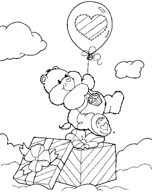 COLOREA TUS DIBUJOS: Dibujo de los Ositos cariñositos