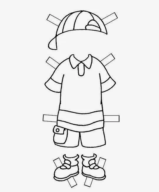 COLOREA TUS DIBUJOS: Dibujo de Ropa de Niño para Colorear y Pintar COLOREA TUS DIBUJOS: Dibujo de Ropa de Niño para Colorear y Pintar
