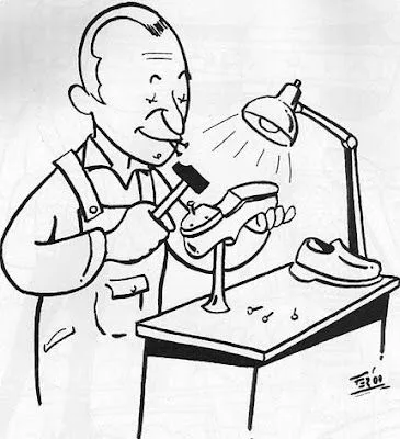 COLOREA TUS DIBUJOS: Dibujo de Zapatero para colorear COLOREA TUS DIBUJOS: Dibujo de Zapatero para colorear