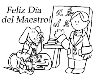 Dibujo de una Maestra Enseñando para Colorear ~ 4 Dibujo Dibujo de una Maestra Enseñando para Colorear ~ 4 Dibujo