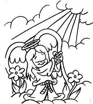 COLOREA TUS DIBUJOS: Dibujos Religiosos para colorear COLOREA TUS DIBUJOS: Dibujos Religiosos para colorear