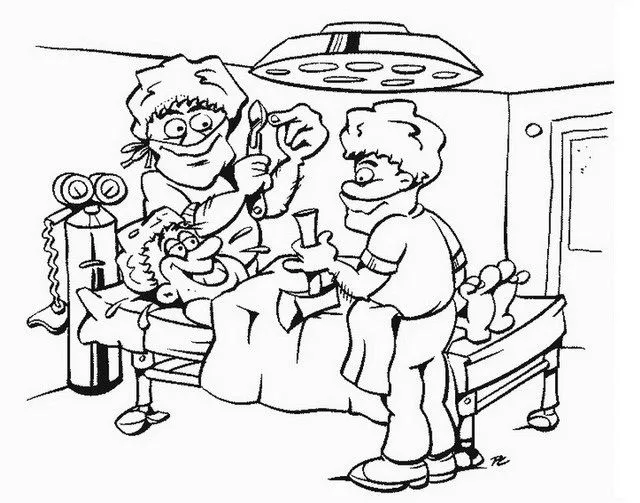 COLOREA TUS DIBUJOS: Dibujos de salud para colorear
