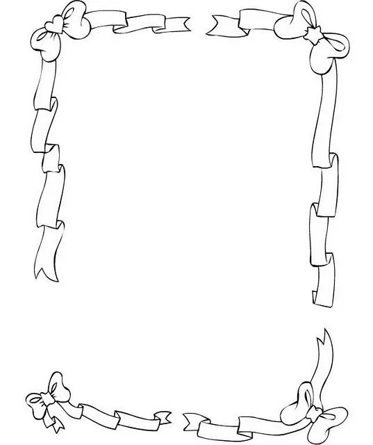 COLOREA TUS DIBUJOS: Bordes para colorear e imprimir COLOREA TUS DIBUJOS: Bordes para colorear e imprimir
