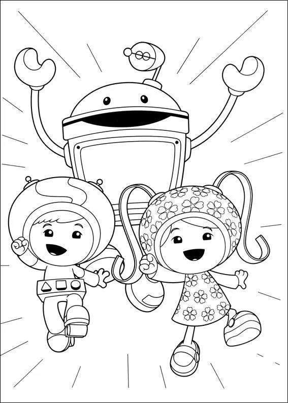 COLOREA TUS DIBUJOS: Equipo Umizoomi para colorear y pintar COLOREA TUS DIBUJOS: Equipo Umizoomi para colorear y pintar