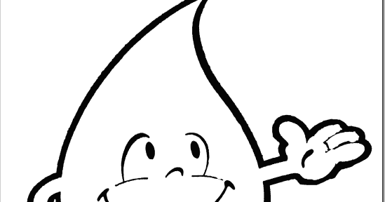 COLOREA TUS DIBUJOS: Gota de agua para colorear