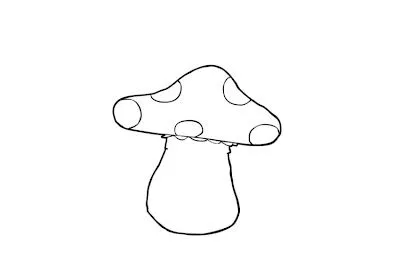 COLOREA TUS DIBUJOS: Hongos para colorear