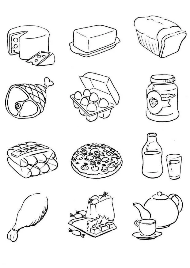 COLOREA TUS DIBUJOS: hortalizas para colorear COLOREA TUS DIBUJOS: hortalizas para colorear