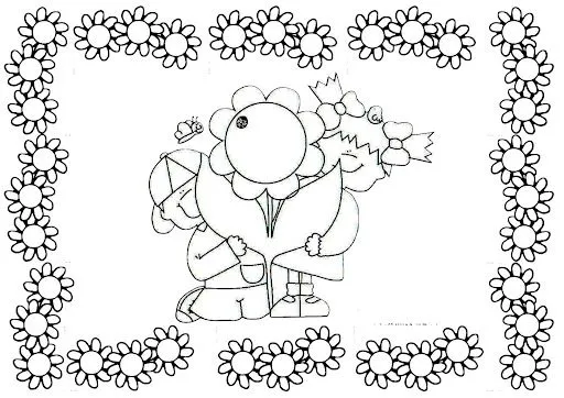 COLOREA DIBUJOS INFANTILES DE LA PRIMAVERA
