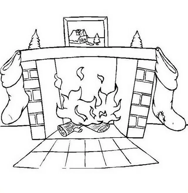 COLOREA TUS DIBUJOS: Chimeneas para colorear y pintar COLOREA TUS DIBUJOS: Chimeneas para colorear y pintar