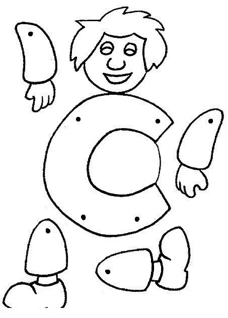 COLOREA TUS DIBUJOS: Letras para colorear