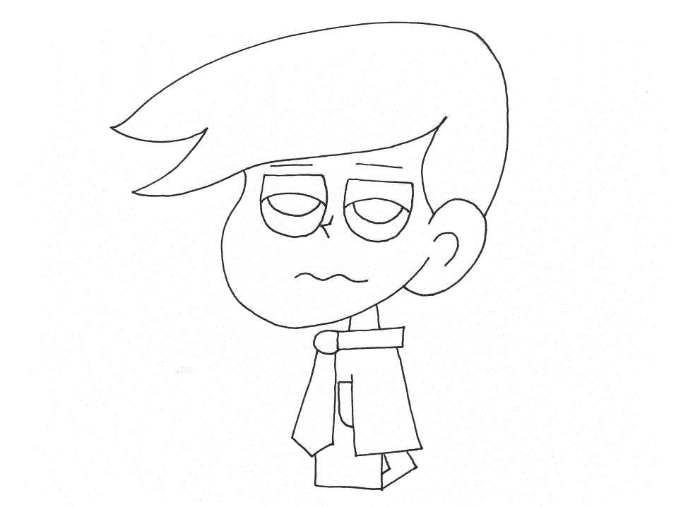 COLOREA TUS DIBUJOS: Niño cansado para colorear COLOREA TUS DIBUJOS: Niño cansado para colorear