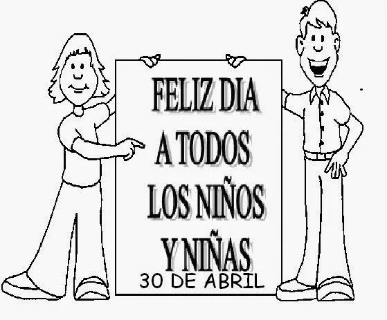 COLOREA TUS DIBUJOS: dia del Niño para Colorear COLOREA TUS DIBUJOS: dia del Niño para Colorear