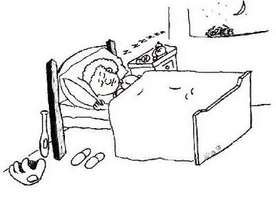 COLOREA TUS DIBUJOS: Dormir para colorear