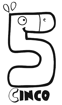 COLOREA TUS DIBUJOS: Los numeros para colorear COLOREA TUS DIBUJOS: Los numeros para colorear