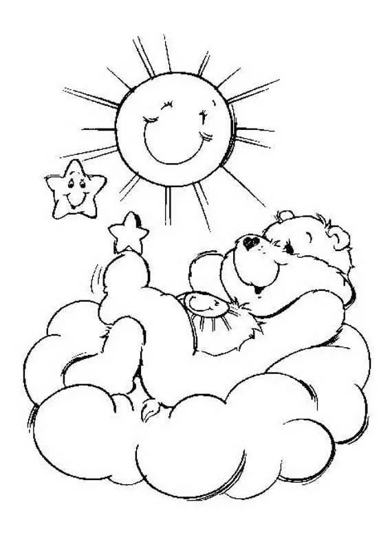 COLOREA TUS DIBUJOS: Dibujo de los Ositos cariñositos COLOREA TUS DIBUJOS: Dibujo de los Ositos cariñositos