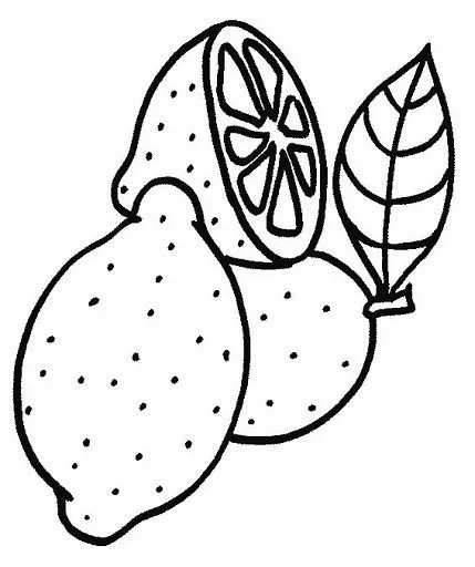 Para colorea limon - Imagui