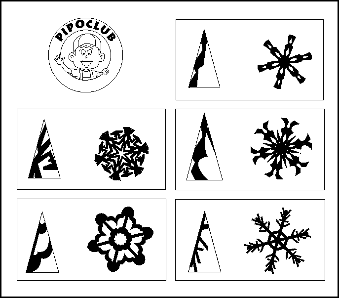 colorea, recorta y pega