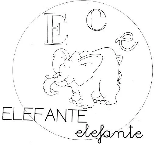 COLOREAR ABECEDARIO CON ANIMALES PARTE 1