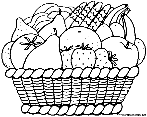 Dia de la alimentacion dibujo para colorear - Imagui