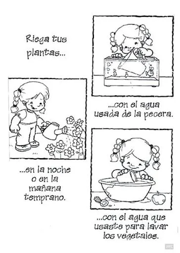Para colorear medio ambiente: Agua | Jugar y colorear Para colorear medio ambiente: Agua | Jugar y colorear