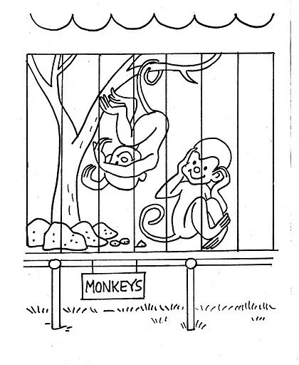 COLOREAR ANIMALES DEL ZOOLOGICO