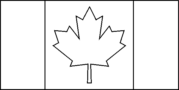 Colorear Bandera de Canada ~ Dibujos para Colorear Infantil Colorear Bandera de Canada ~ Dibujos para Colorear Infantil